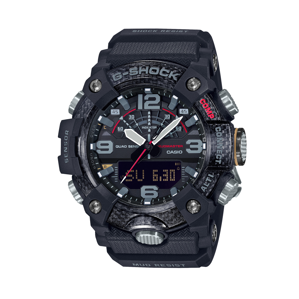 Casio G-SHOCK Premium Mudmaster Men's Resin Analogue Digital Watch GGB100-1A