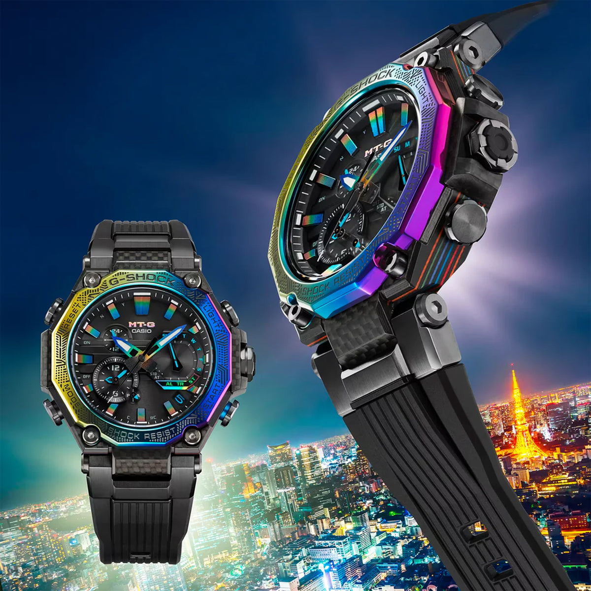 Casio G-SHOCK Men's 'City Illumination' Solar Watch MTGB2000YR-1AD