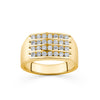 Men's 1ct TW Diamond Band in 9ct Yellow Gold