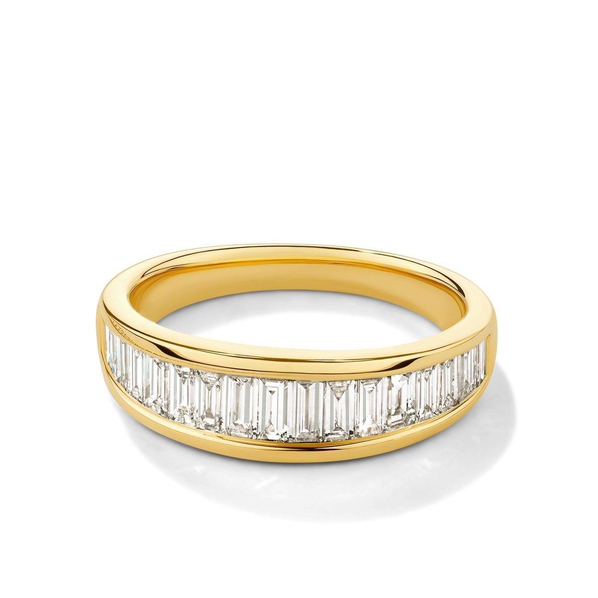 1ct TW Diamond Baguette Ring in 9ct Yellow Gold - Wallace Bishop