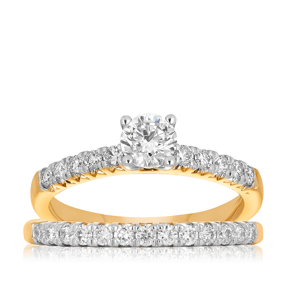 Yellow Gold Engagement Rings Diamond Princess Solitaire More