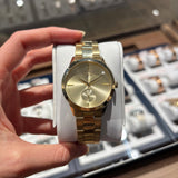Loyal Enigma Women's Gold PVD Quartz Watch