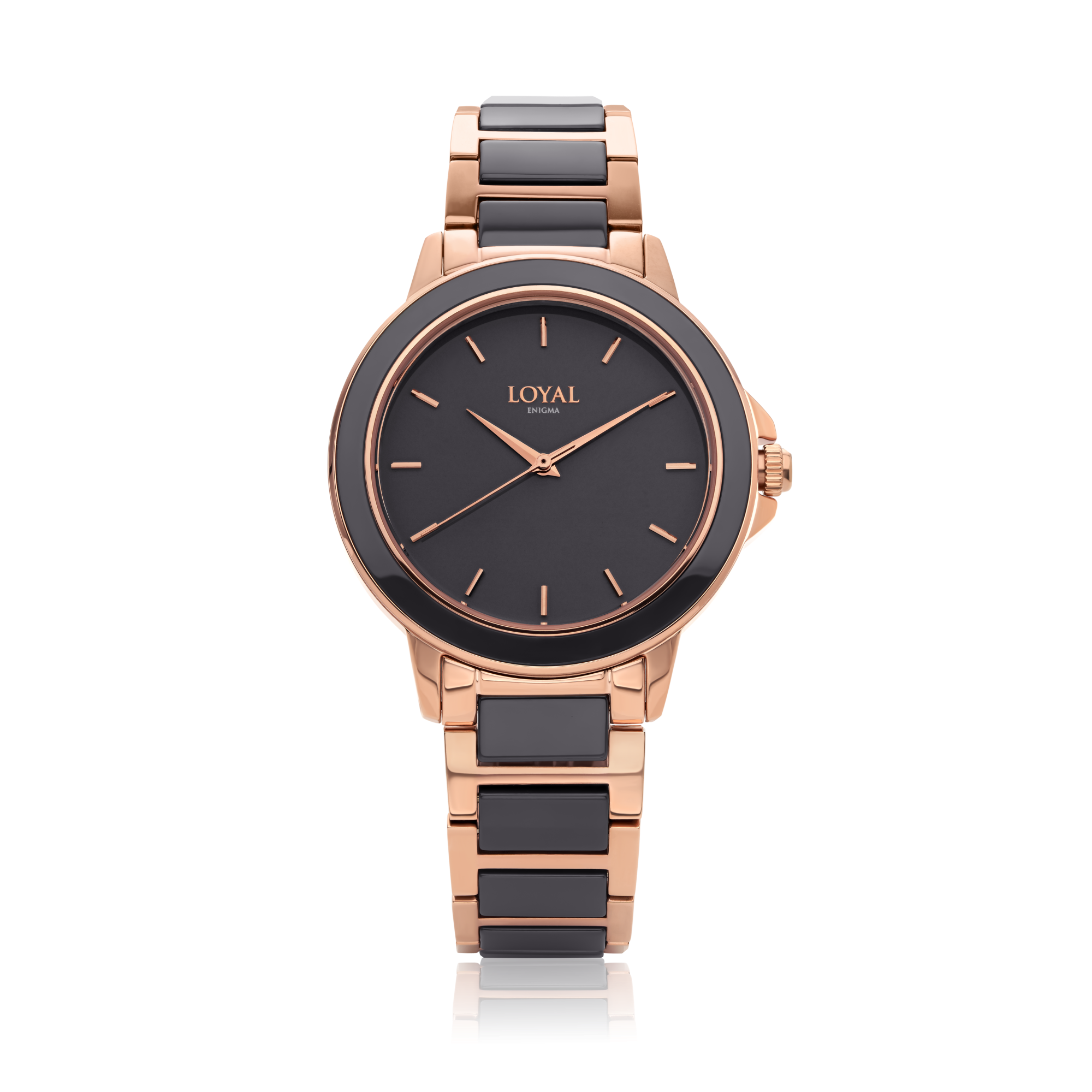 Loyal Women's Enigma Quartz Dress Watch Grey Dial