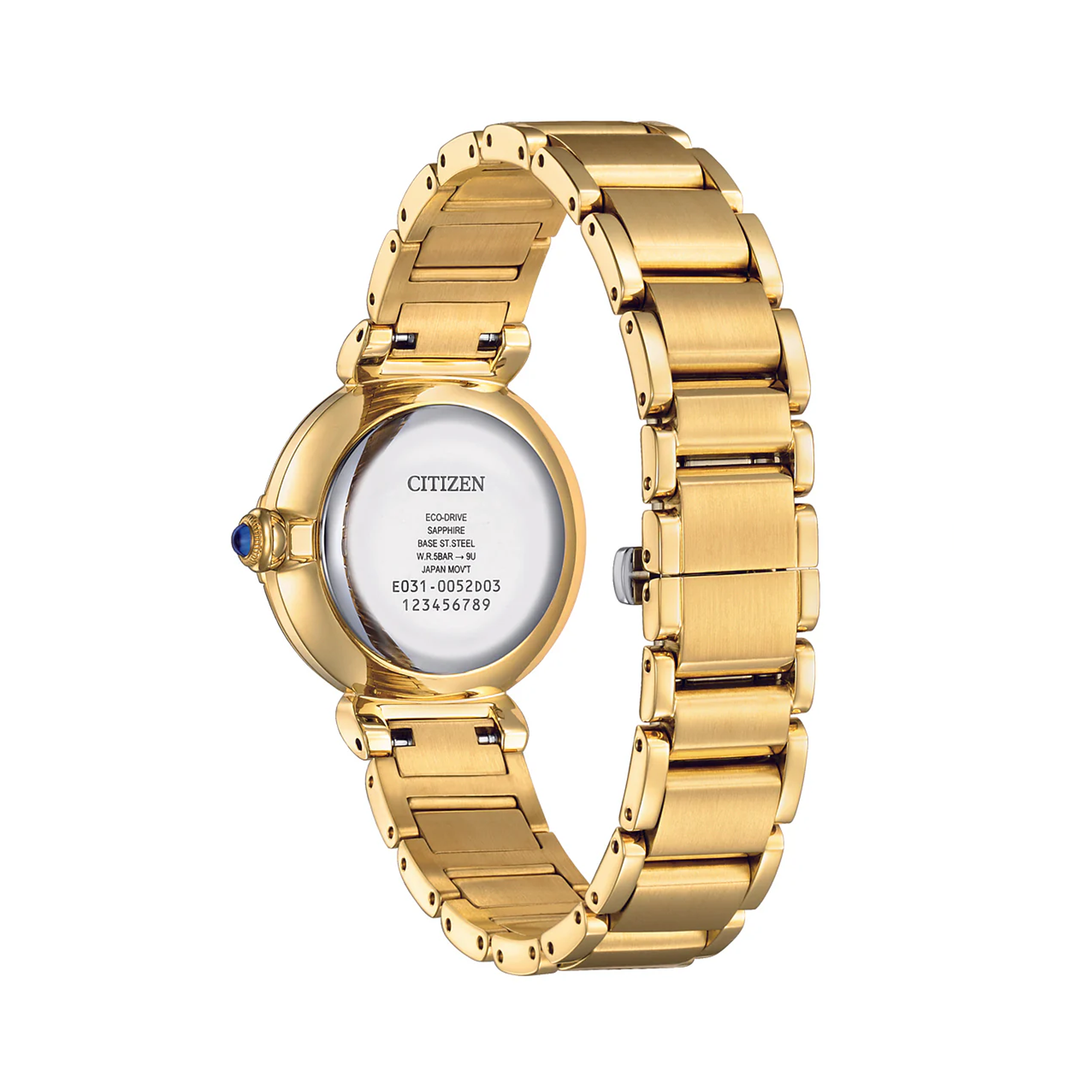 Citizen Eco Drive Women's 29mm Gold PVD Watch EM1062-57D