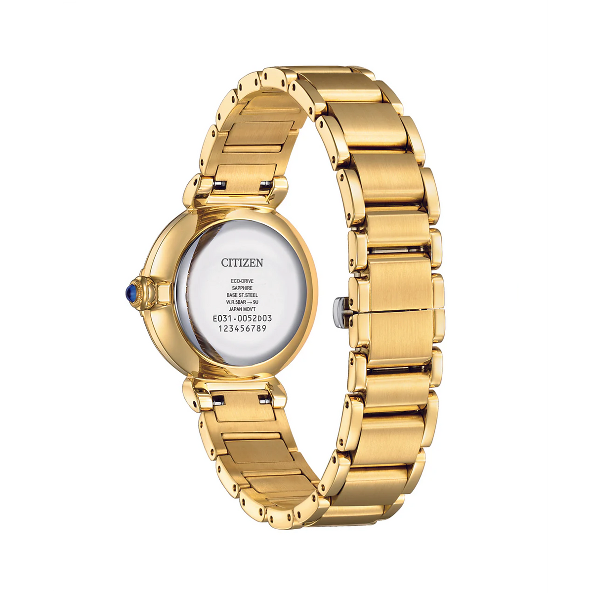 Citizen Eco Drive Women's 29mm Gold PVD Watch EM1062-57D