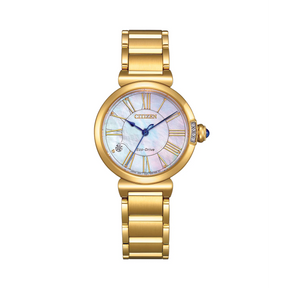 Citizen Eco Drive Women's 29mm Gold PVD Watch EM1062-57D