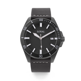 Loyal Academy Men's 44mm Black Quartz Watch