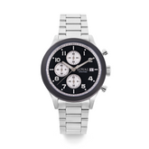 Loyal Adventurer Men's 42mm Stainless Steel Quartz Chronograph Watch