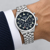 Loyal Adventurer Quartz Chronograph Men's 40mm Watch 05C95MBA1A - a masculine watch on wrist