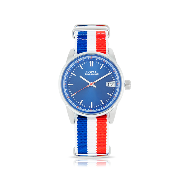 Loyal Adventurer Men's Stainless Steel Quartz Watch
