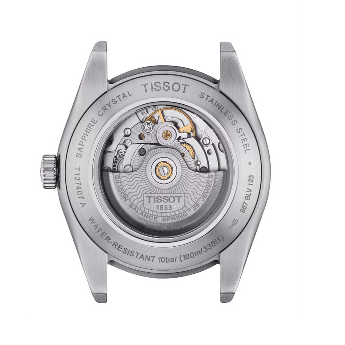 Tissot Gentleman Automatic Men’s 40mm Watch T127.407.11.351.00
