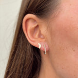 0.20ct TDW Diamond Huggies in 9ct Yellow Gold