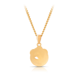 Children's Rainbow Pendant in 9ct Yellow Gold & Enamel