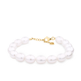 Freshwater Pearl Bracelet in 9ct Yellow Gold