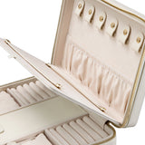WOLF Lauren Large Zip Case Ivory 347552