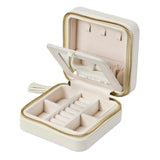 WOLF Lauren Zip Travel Case Ivory 347852
