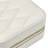WOLF Lauren Zip Travel Case Ivory 347852