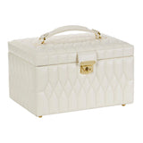 WOLF Lauren Medium Jewellery Box Ivory 349752