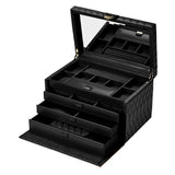 WOLF Lauren Large Jewellery Box Black 349802