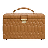 WOLF Lauren Large Jewellery Box Caramel 349807