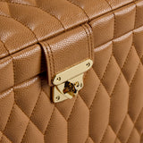 WOLF Lauren Large Jewellery Box Caramel 349807