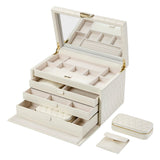 WOLF Lauren Large Jewellery Box Ivory 349852