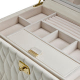 WOLF Lauren Large Jewellery Box Ivory 349852