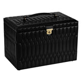 WOLF Lauren Extra Large Jewellery Box Black 349902