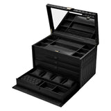WOLF Lauren Extra Large Jewellery Box Black 349902