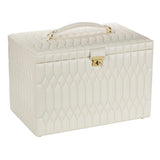 WOLF Lauren Extra Large Jewellery Box Ivory 349952
