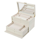 WOLF Lauren Extra Large Jewellery Box Ivory 349952
