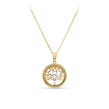 Tree of Life Pendant in 9ct Yellow Gold