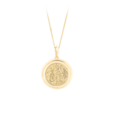 22ct Yellow Gold Full Sovereign Pendant in 9ct Yellow Gold