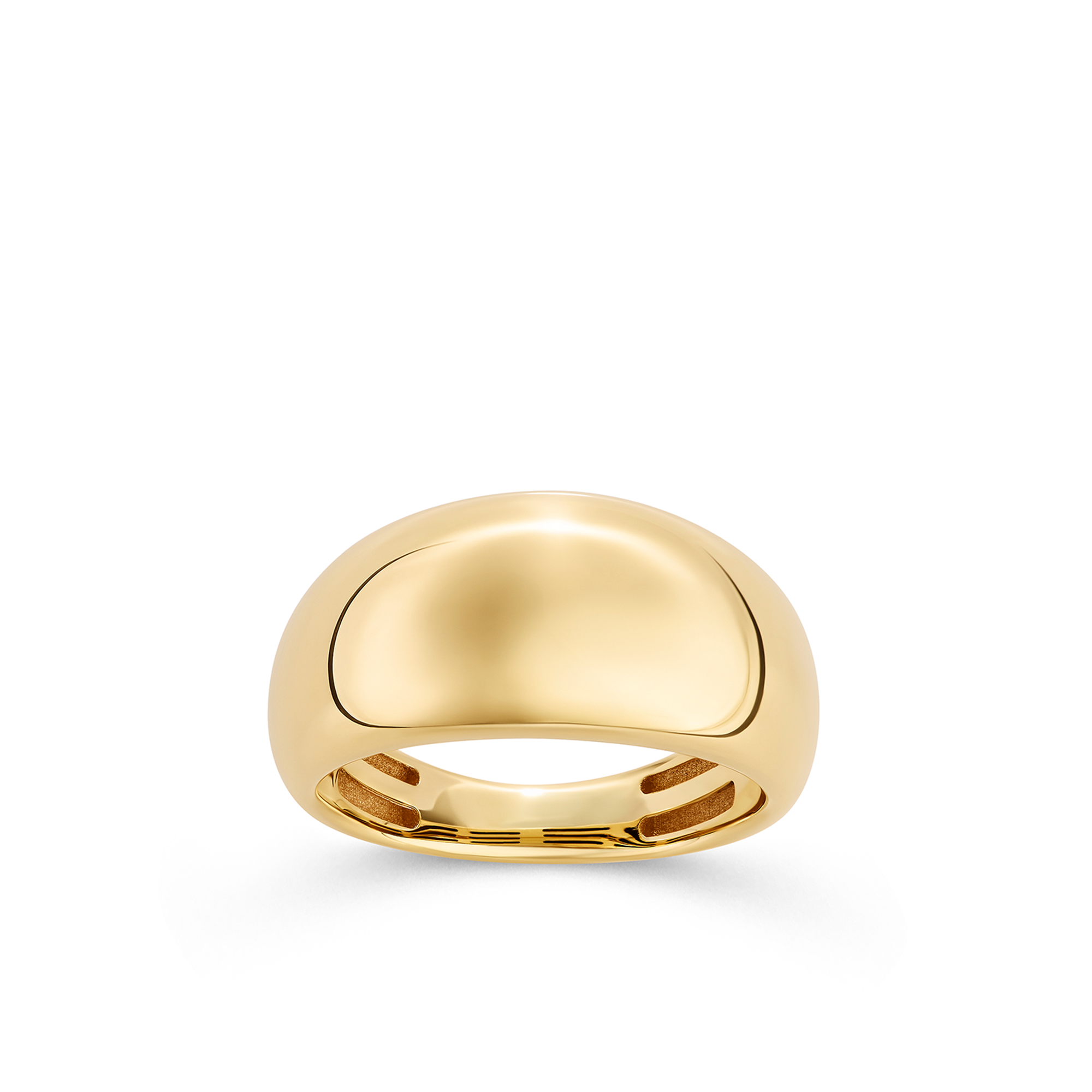 Dome Dress Ring in 9ct Yellow Gold