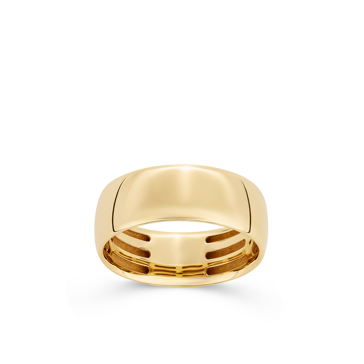 Barrel Dress Ring in 9ct Yellow Gold