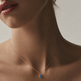 Triplet Opal Drop Pendant in 9ct Yellow Gold