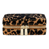 WOLF Leopard Jewellery Box Travel Case