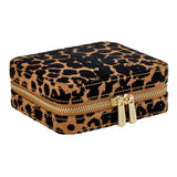 WOLF Leopard Jewellery Box Travel Case