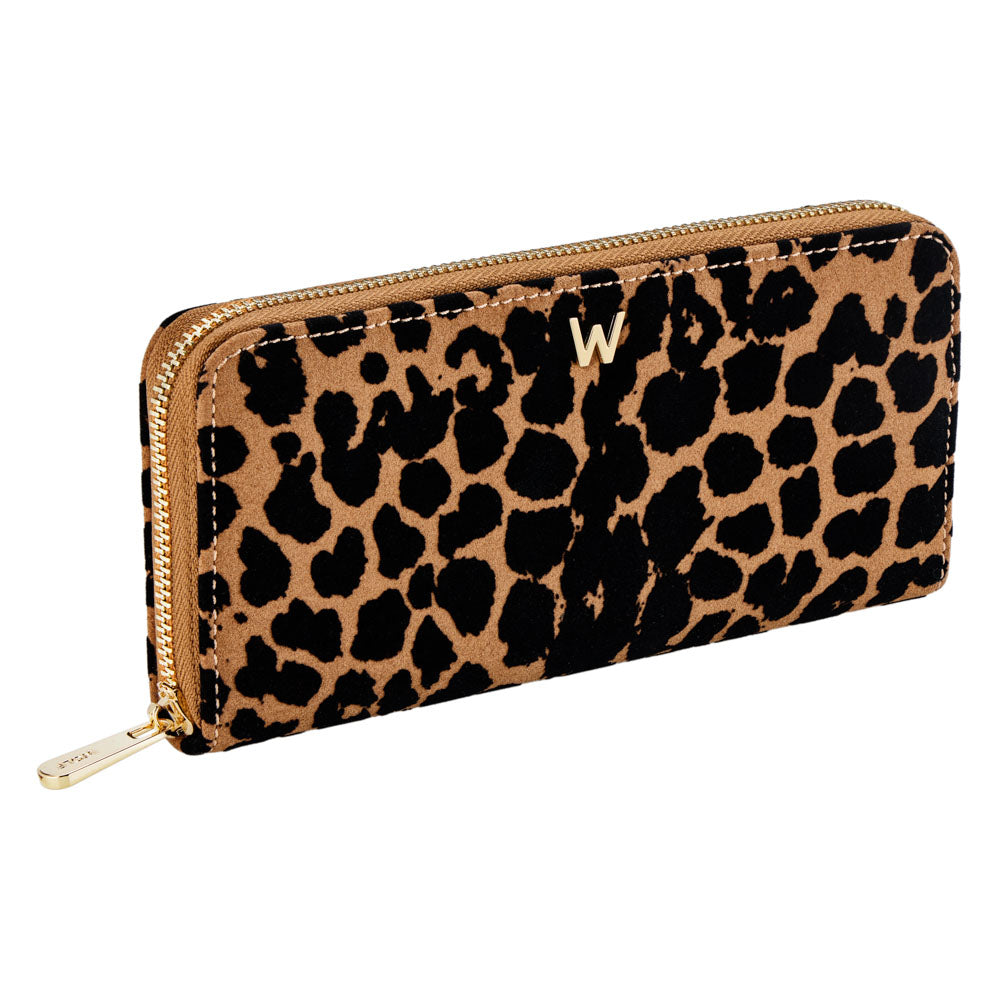 WOLF Leopard Print Wallet