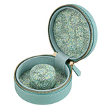 WOLF Sophia Jade Fruit Botanical Round Zip Jewellery Case