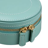 WOLF Sophia Jade Fruit Botanical Round Zip Jewellery Case