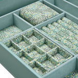 WOLF Sophia Jade Fruit Botanical Travel Zip Jewellery Case