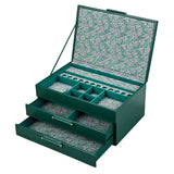 WOLF Sophia Forest Green Fruit Botanical Large Jewellery Box