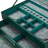 WOLF Sophia Forest Green Fruit Botanical Large Jewellery Box
