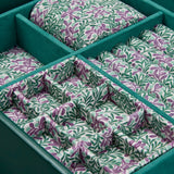 WOLF Sophia Forest Green Fruit Botanical Large Jewellery Box 399412
