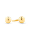 3mm Ball Stud Earrings in 9ct Yellow Gold