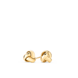 Knot Stud Earrings in 9ct Yellow Gold