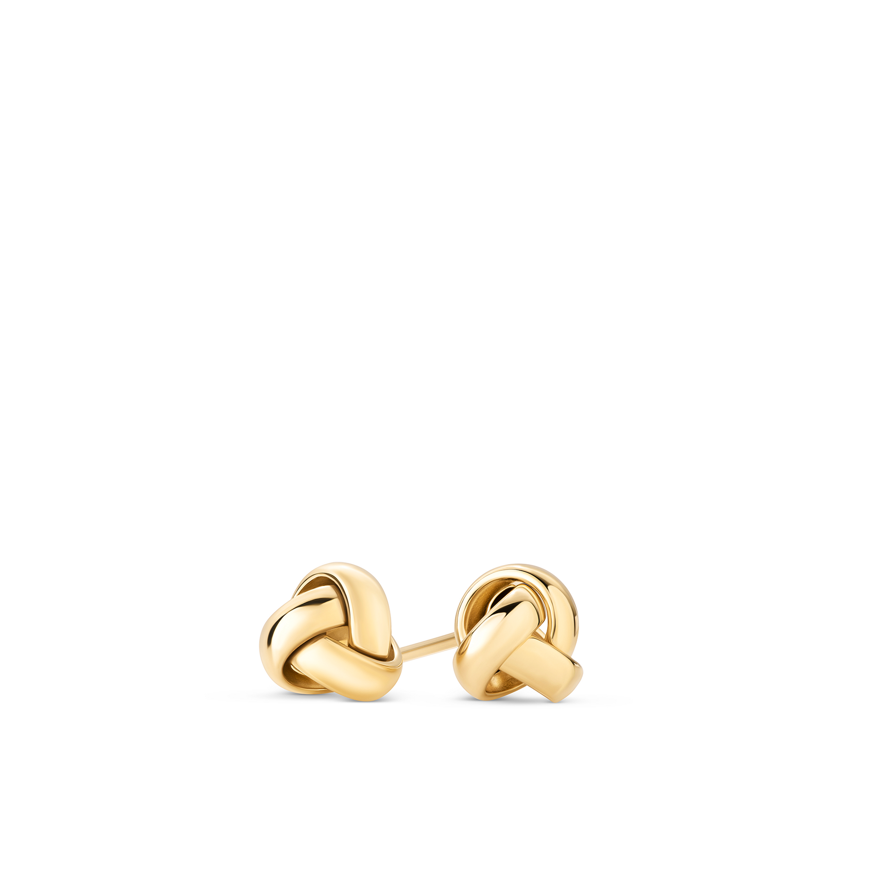 Knot Stud Earrings in 9ct Yellow Gold