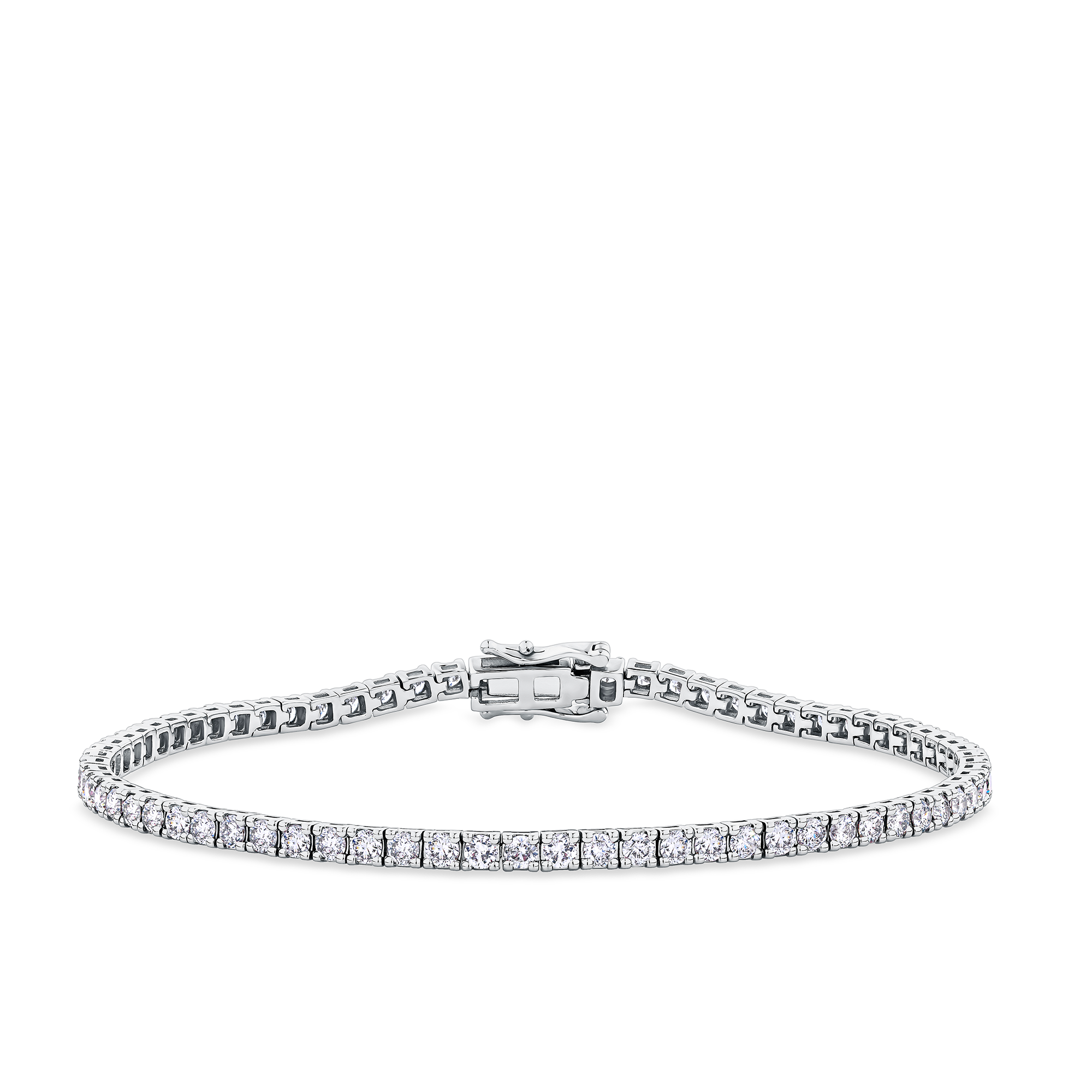 3.00ct TW Diamond Tennis Bracelet in 9ct White Gold