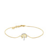Diamond Tree of Life Bracelet in 9ct Yellow Gold